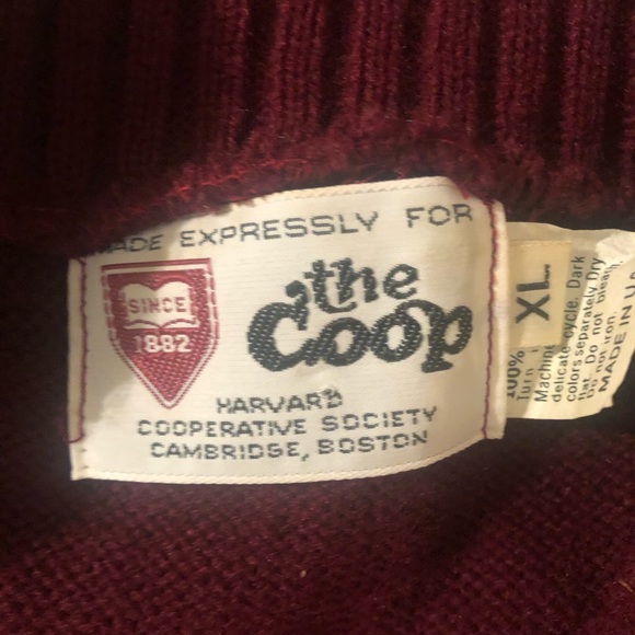 Authentic Vintage Harvard Sweater RARE - Picture 5 of 9